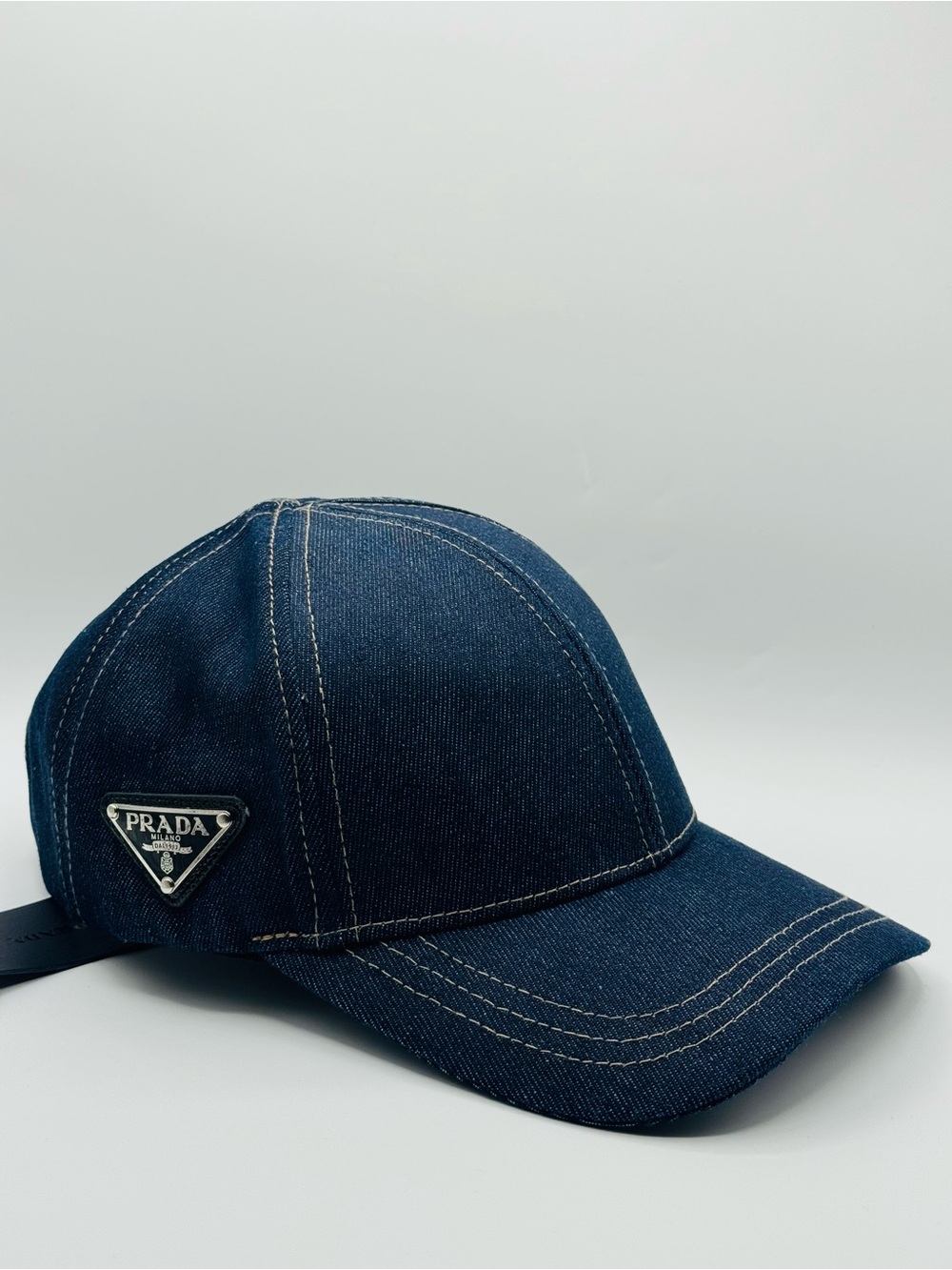 Denim Prada Cap